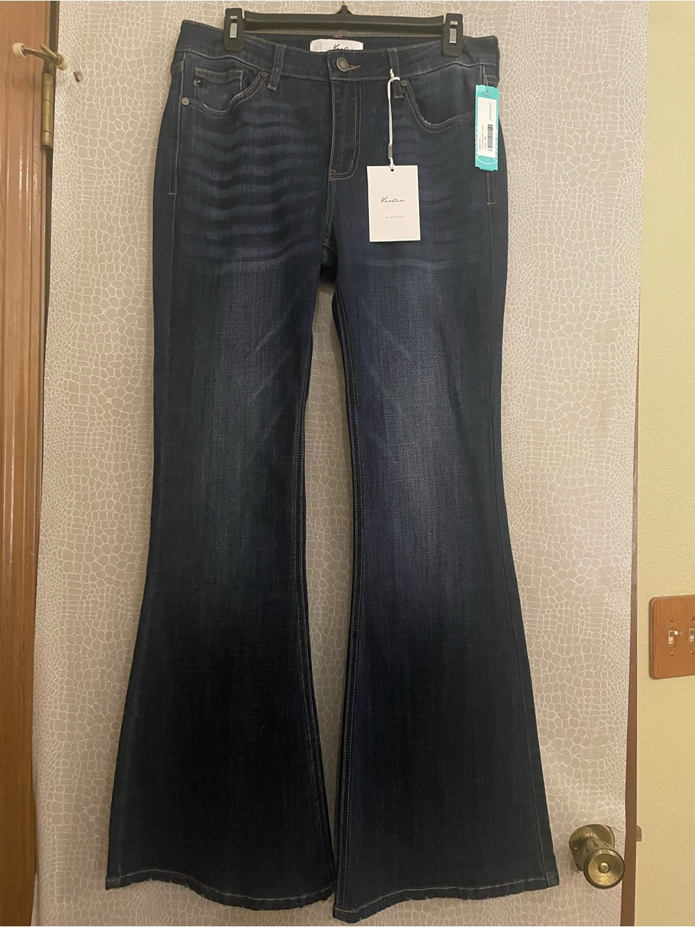 KanCan Dark Indigo Flare Jeans
